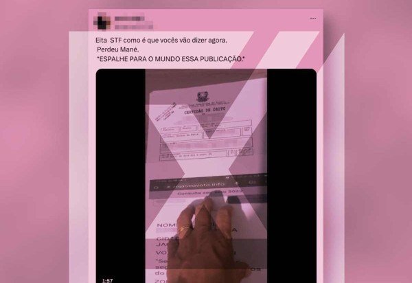 Reprodução/Comprova