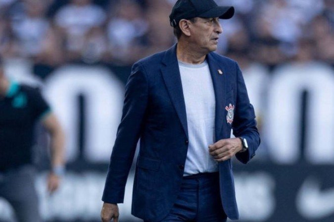 Ramón Díaz comemora vaga do Corinthians na Copa do Brasil - (crédito: Foto: Rodrigo Coca/Agência Corinthians) Ramón Díaz comemora vaga do Corinthians na Copa do Brasil - (crédito: Foto: Rodrigo Coca/Agência Corinthians)