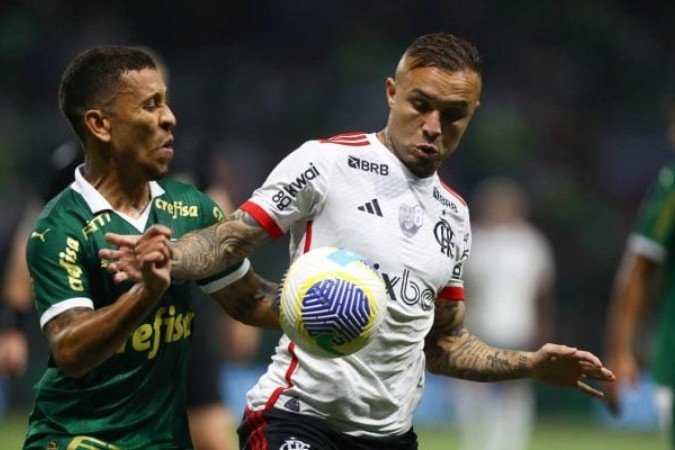Flamengo jogou muito na ida. E nada na volta - (crédito: Foto: Gilvan de Souza/Flamengo) Flamengo jogou muito na ida. E nada na volta - (crédito: Foto: Gilvan de Souza/Flamengo)