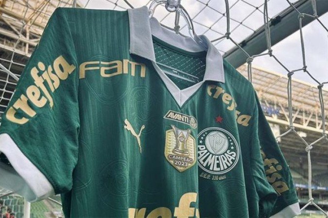 Palmeiras prepara mudanças no patrocínio para 2025 - (crédito: Foto: Divulgação / Palmeiras) Palmeiras prepara mudanças no patrocínio para 2025 - (crédito: Foto: Divulgação / Palmeiras)