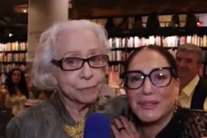 Fernanda Montenegro e Susana Vieira - (crédito: Redes Sociais) Fernanda Montenegro e Susana Vieira - (crédito: Redes Sociais)