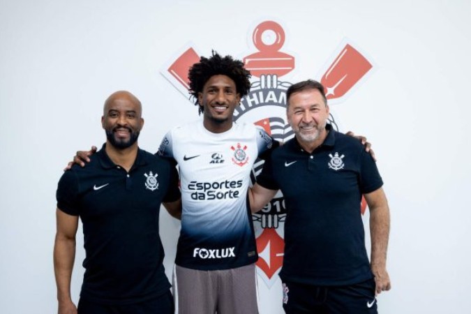 Corinthians anuncia a contratação de Talles Magno -  (crédito: Foto: Rodrigo Coca/Agência Corinthians)