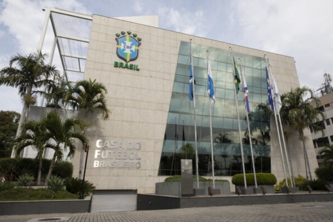 Sede da CBF, na Barra da Tijuca, zona oeste do Rio de Janeiro -  (crédito: Foto: Lucas Figueiredo/CBF)