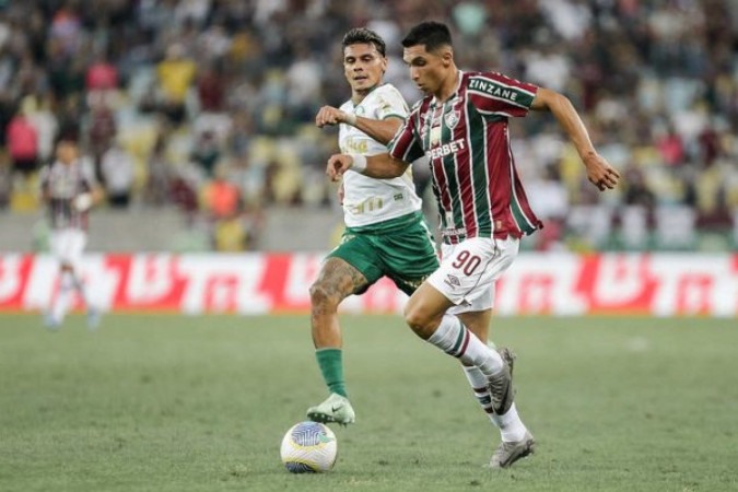 Serna está fora do jogo contra o Vasco, desfalcando o Fluminense -  (crédito: Foto: LUCAS MERÇON / FLUMINENSE F.C.)