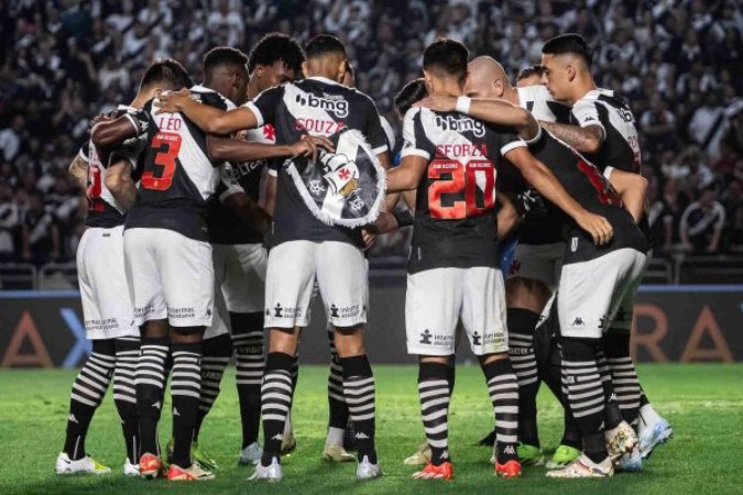 Vasco tem sete pendurados para clássico com o Fluminense -  (crédito: Foto: Leandro Amorim/Vasco)