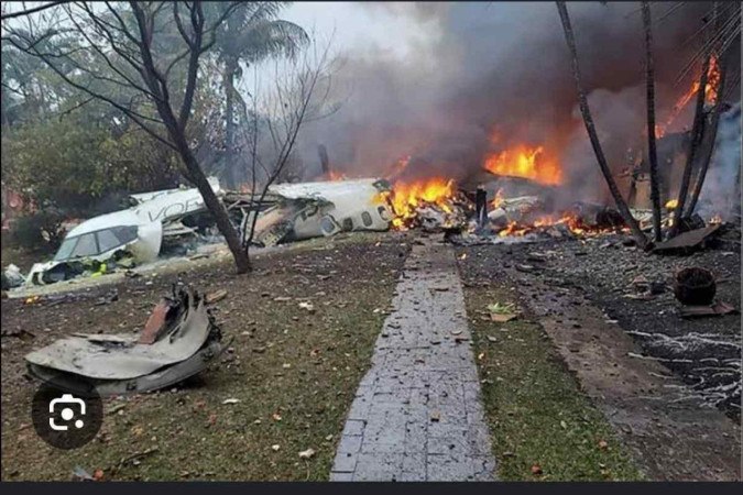 Acidente Aéreo em SP -  (crédito: Foto reprodução internet)