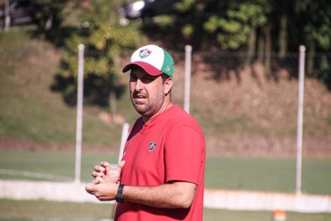 Rômulo Rodriguez exalta arrancada da equipe sub-20 do Fluminense na temporada -  (crédito: - Foto: Leonardo Brasil/FFC)