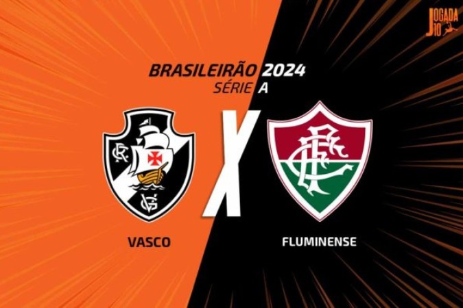 Vasco e Fluminense fazem primeiro clássico do returno do BR-24 no futebol carioca -  (crédito: Arte: Jogada10)