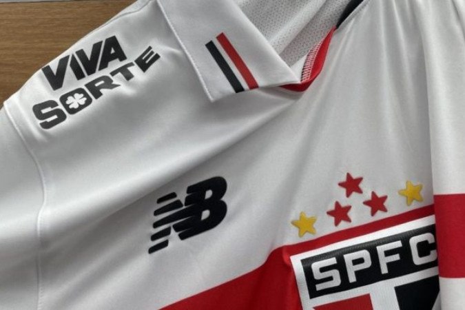 Viva Sorte é o novo patrocinador do São Paulo -  (crédito: Foto: Divulgação / São Paulo)