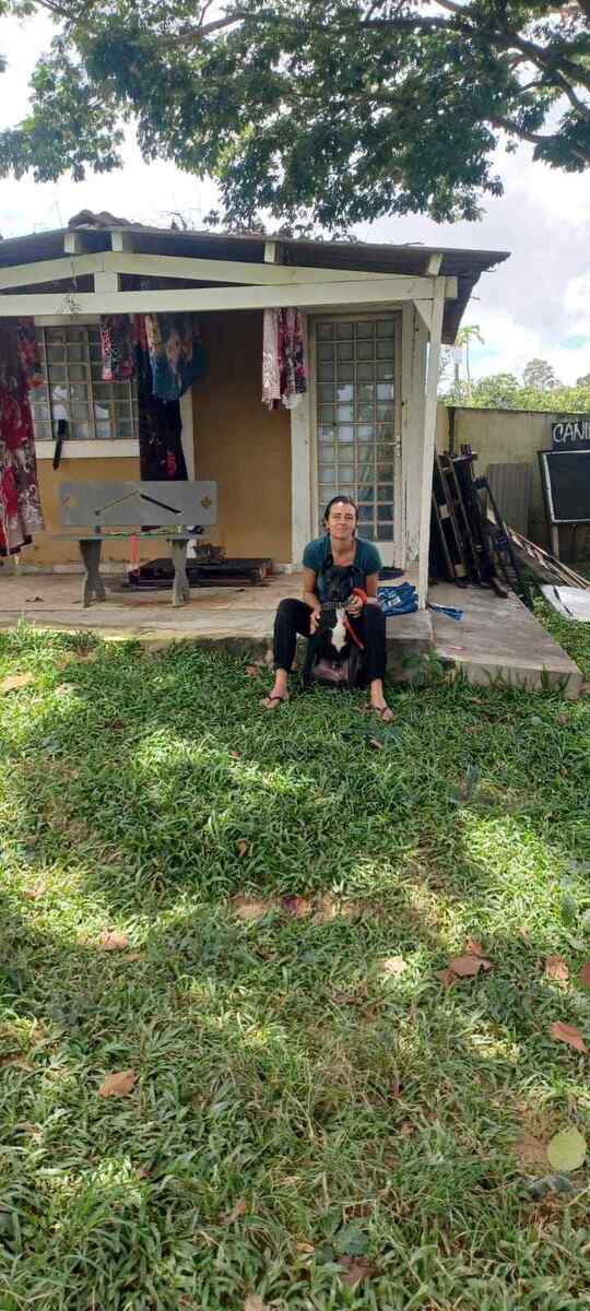 Morgana administra o abrigo de sua casa, cuidando diariamente dos animais