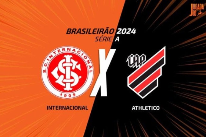 Inter e Athletico medem forças no Beira-Rio  -  (crédito: Arte: Jogada10)