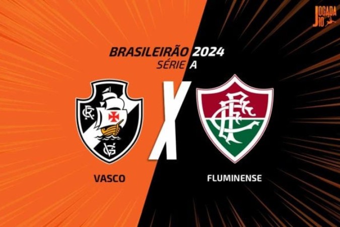 Vasco x Fluminense -  (crédito: Foto: Arte Jogada10)