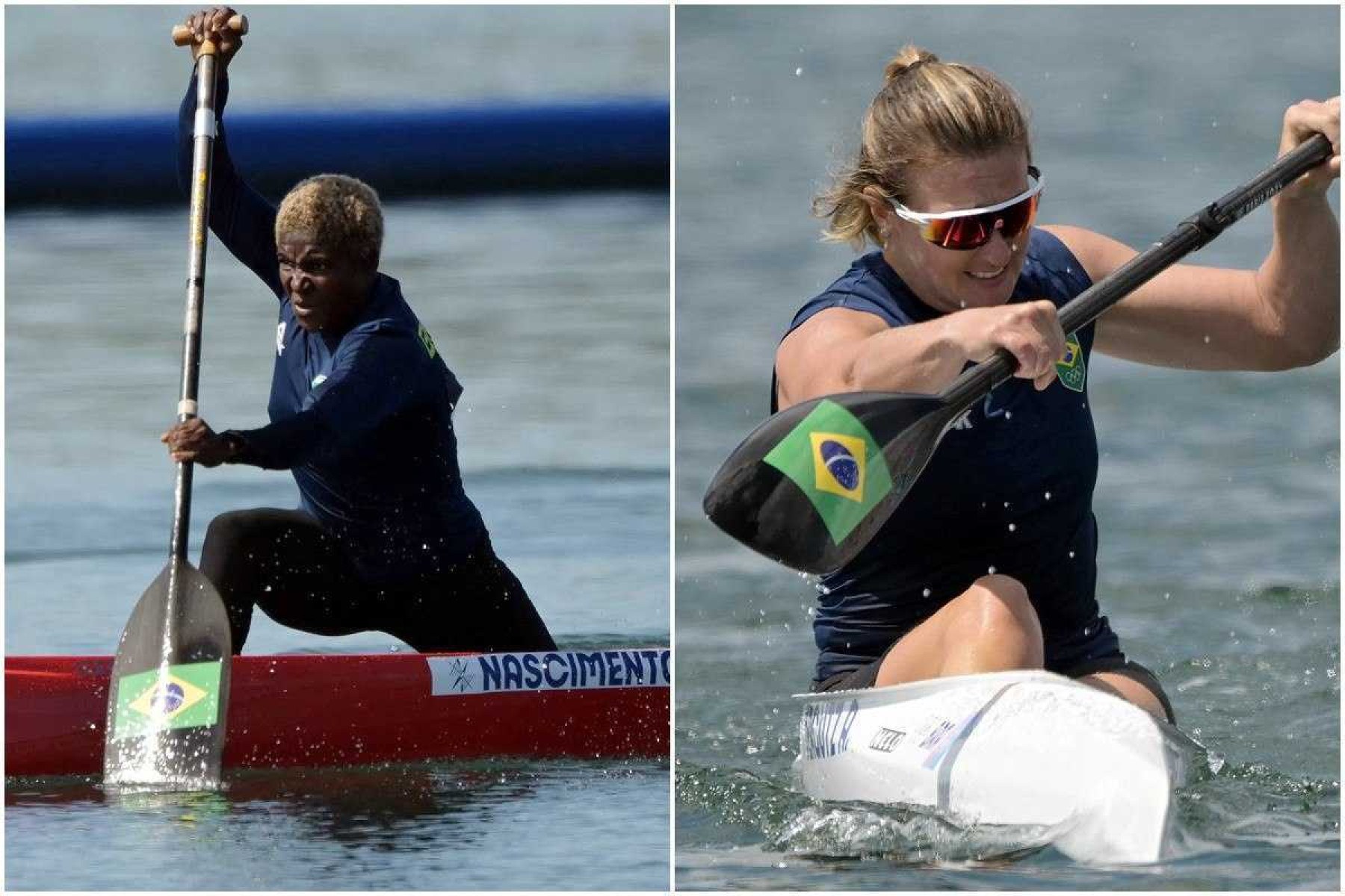 Ana Paula Vergutz e Valdenice são eliminadas da canoagem velocidade em Paris