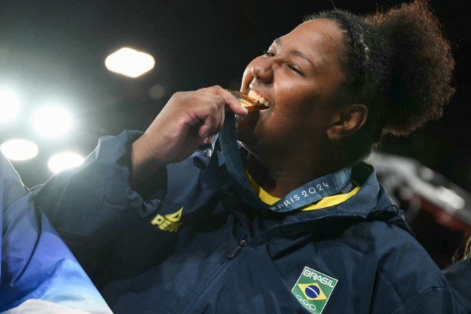 Beatriz Souza lidera o ranking mundial de judô -  (crédito:  AFP)
