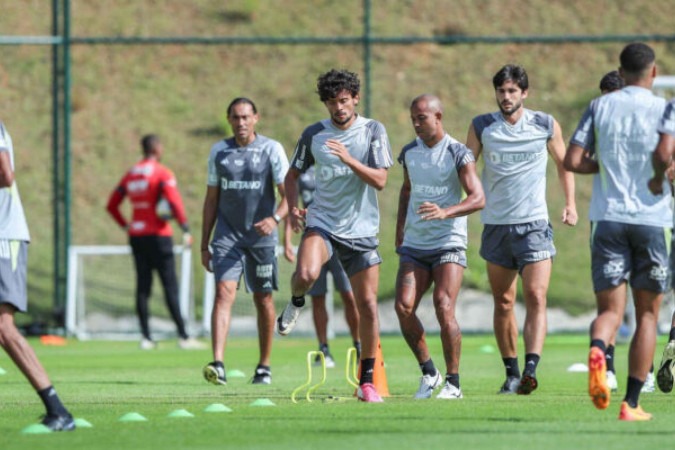 Atlético divulga lista de relacionados para o duelo contra o San Lorenzo, na Libertadores -  (crédito: Foto: Pedro Souza / Atlético MG)