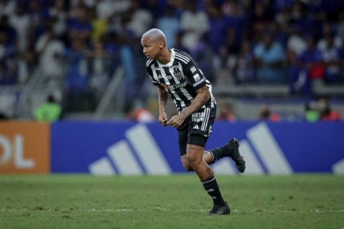 Deyverson entrou no segundo tempo do jogo contra o Atlético  -  (crédito: Foto: Pedro Souza / Atlético)