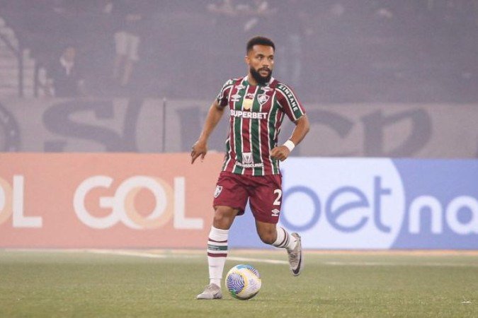 Samuel Xavier em lance de jogo contra do Fluminense contra o Vasco no Nilton Santos - (crédito: Foto: Marcelo Gonçalves/Fluminense) Samuel Xavier em lance de jogo contra do Fluminense contra o Vasco no Nilton Santos - (crédito: Foto: Marcelo Gonçalves/Fluminense)