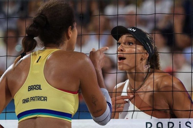 Dublador revela o que Ana Patrícia disse à canadense durante final de vôlei nas Olimpíadas de Paris -  (crédito: Foto: Divulgação)