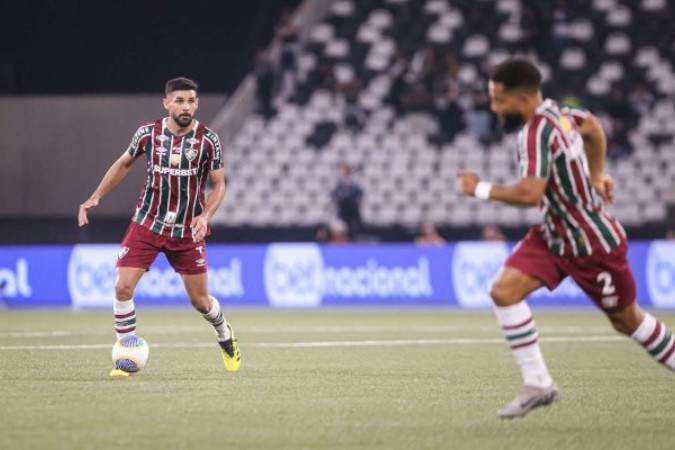 Ignácio em ação com a camisa do Fluminense no clássico com o Vasco  -  (crédito: - Foto: Marcelo Gonçalves/Fluminense)