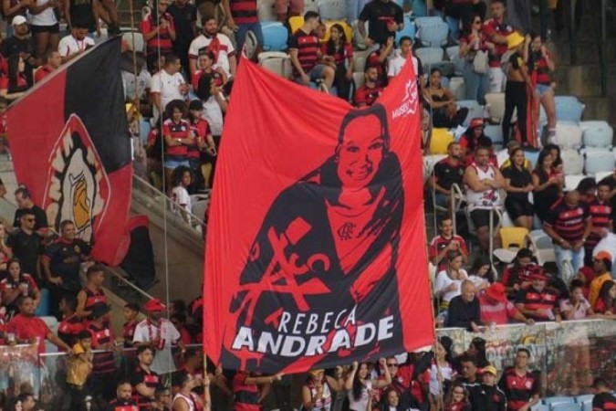 Flamengo prepara homenagem aos atletas olímpicos, na Gávea -  (crédito: Foto: Lucas Bayer/Jogada10)