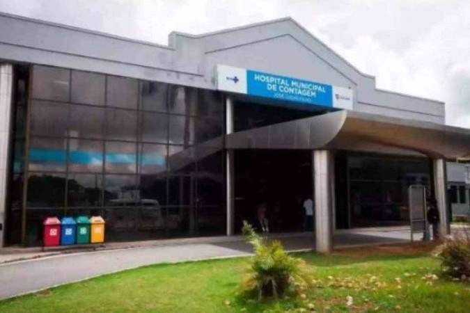 Menina foi levada com ferimentos nas pernas para o Hospital Municipal de Contagem -  (crédito: Prefeitura de Contagem/Divulgação)