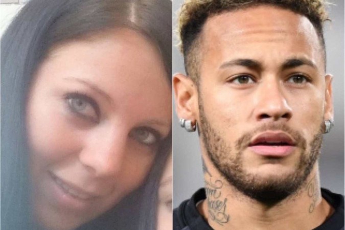 Gabriella Gáspár e Neymar Jr  -  (crédito: Redes Sociais )