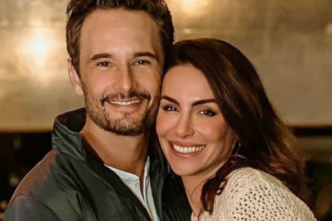 Rodrigo Santoro e Mel Fronckowiak -  (crédito: Redes Sociais )