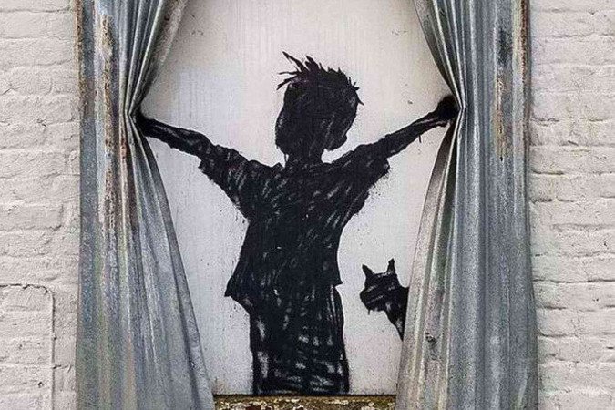 Banksy tornou-se um dos artistas mais conhecidos do mundo -  (crédito: Getty Images)