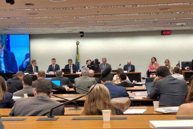 Campos Neto participa da Comissão de Finanças e Tributação na Câmara dos Deputados -  (crédito: Fernanda Strickland)