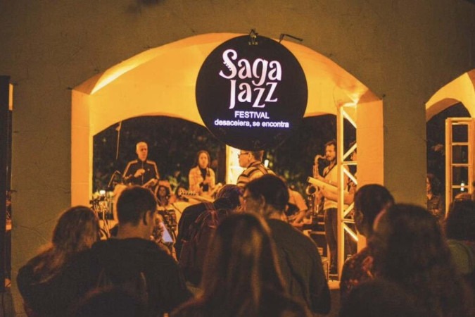 Segunda edição do Saga Jazz Festival neste sábado em Pirenópolis  -  (crédito: Reprodução Instagram/@sagajazzfestival)