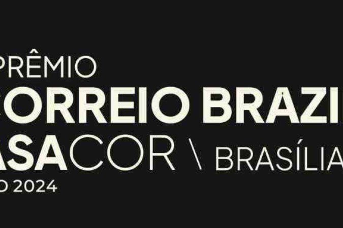 Selo da sétima edição do Prêmio Correio Braziliense CasaCor Brasilia 2024