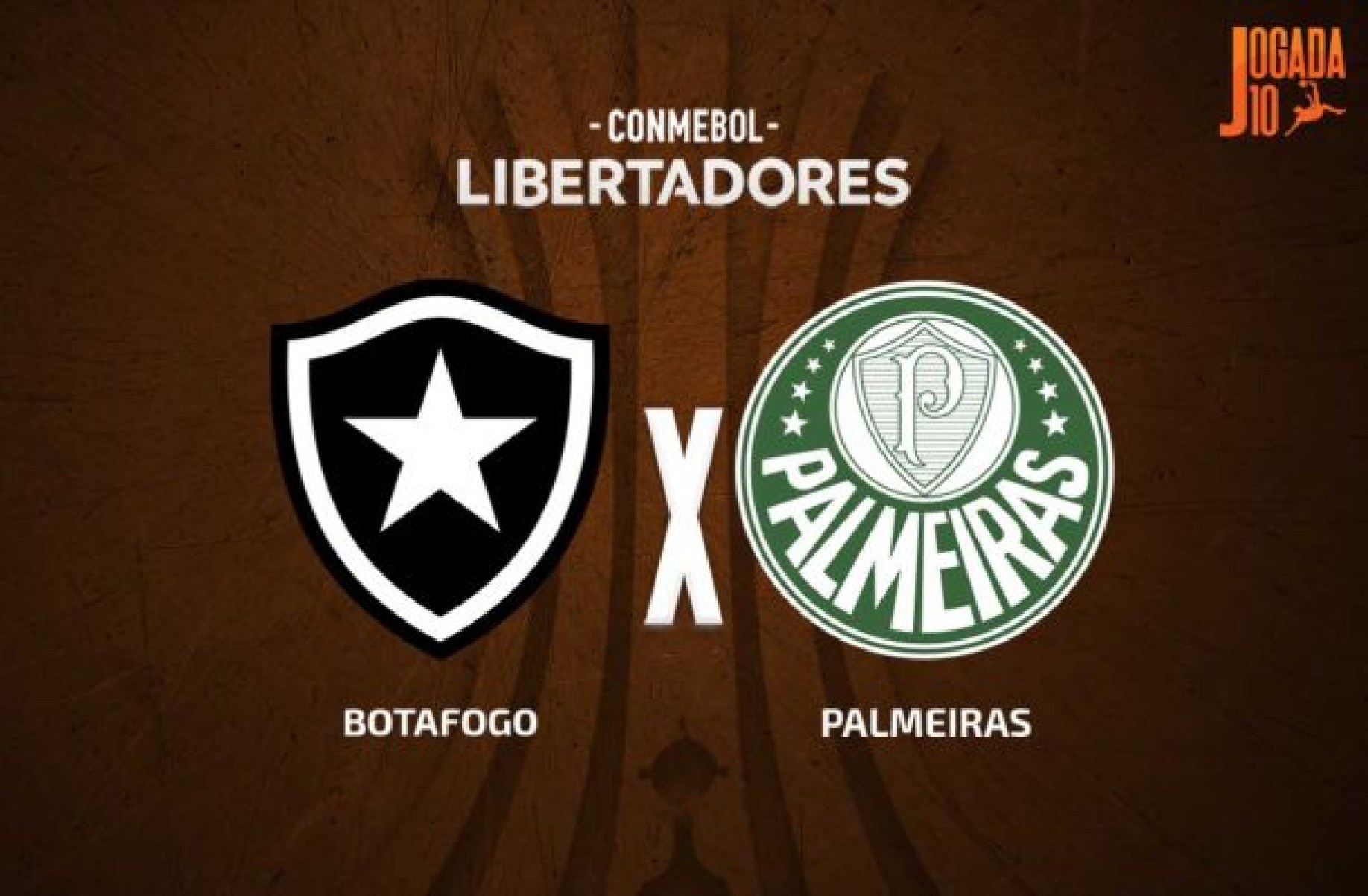 Botafogo e Palmeiras se enfrentam no Colosso do Subúrbio  -  (crédito: Foto: Arte/Jogada10)