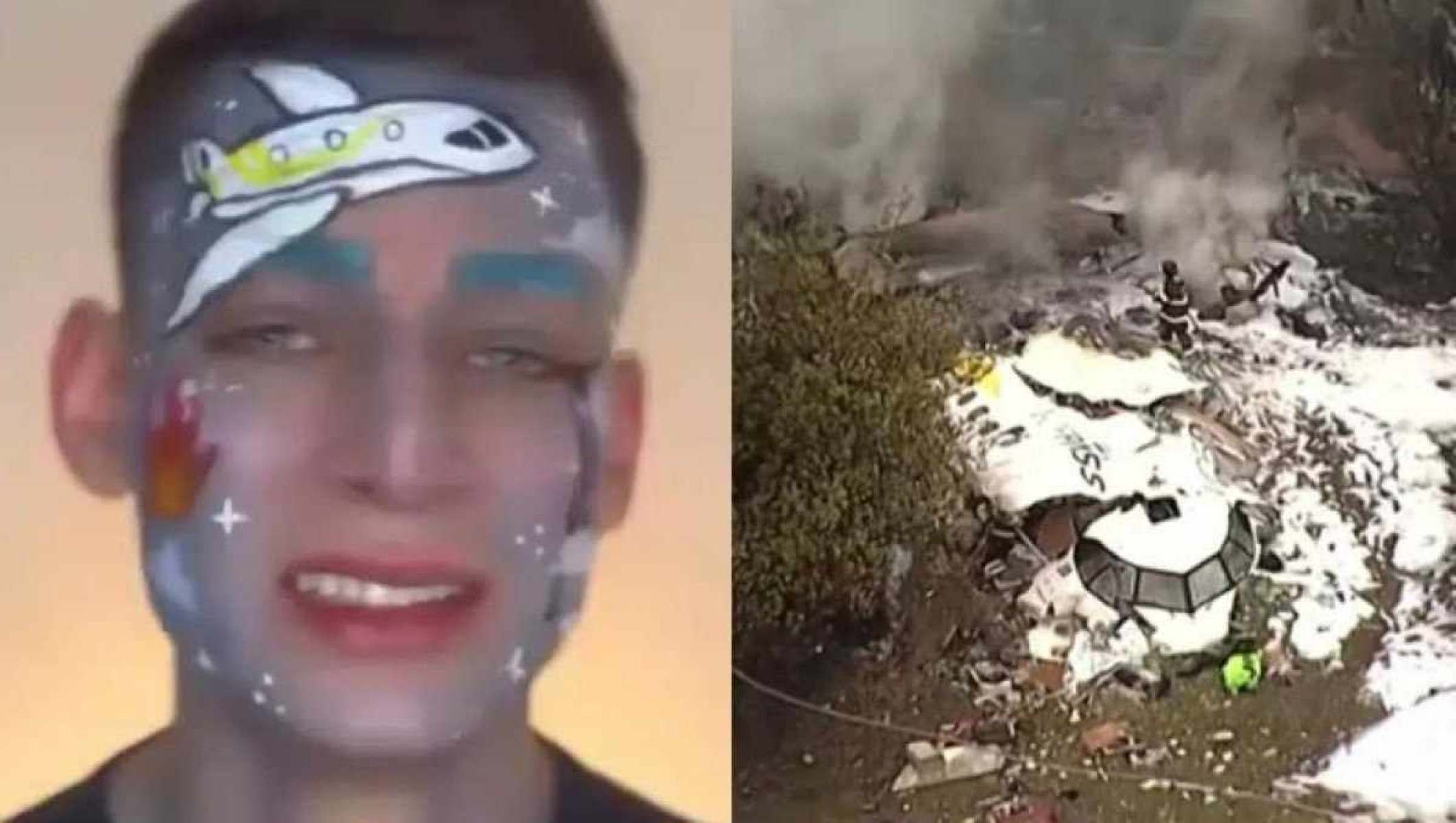 Web detona homenagem de influencer às vítimas do acidente de avião em SP