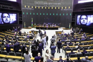 Câmara concluiu votação de projeto que estabelece regras para comitê gestor da reforma tributária
 -  (crédito: Mário Agra / Câmara dos Deputados)