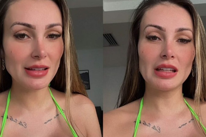 Andressa Urach sobre viver do sexo: ‘Sofrer o julgamento que passo ninguém quer’ -  (crédito: Observatorio dos Famosos)