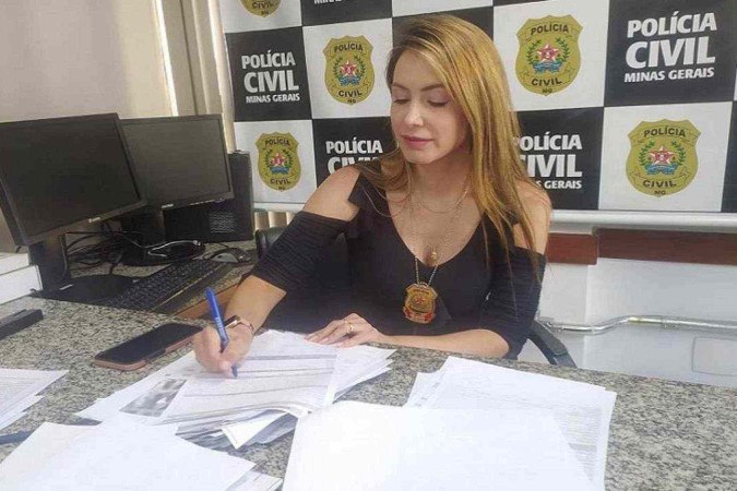  A delegada Larissa Mascote acredita que existam outras vítimas do quiropraxista e que estas ainda não procuraram a polícia -  (crédito: Ivan Drummond/EM/D. A. Press)