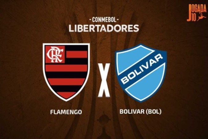 Flamengo e Bolívar se enfrentam nesta quinta-feira -  (crédito: Foto: Arte/Jogada10)