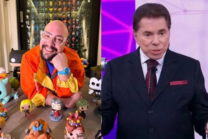 Tiago Abravanel e Silvio Santos -  (crédito: Reprodução Instagram)