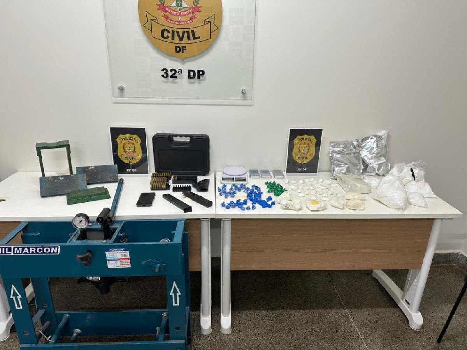 Traficante de Samambaia é preso com mais de 100 munições de pistolas	