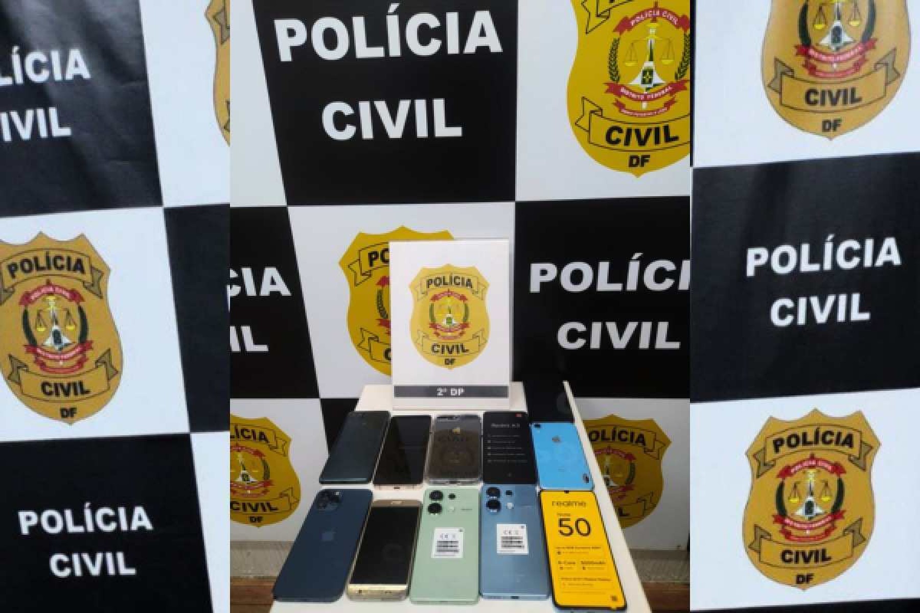 Polícia Civil desmonta esquema de venda de celulares roubados