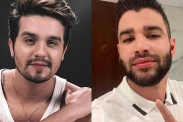 Luan Santana e Gusttavo Lima -  (crédito: Redes Sociais )