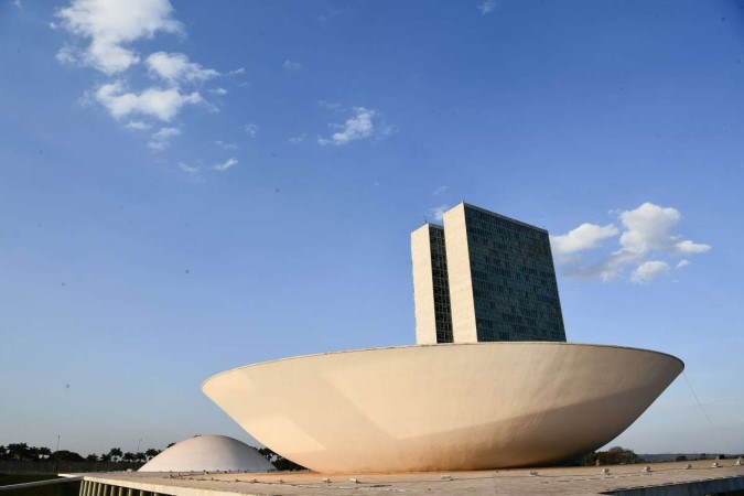 Congresso Nacional, um dos cartões-postais de Brasília, recebe visitas agendadas -  (crédito:  Pedro França/Agência Senado)