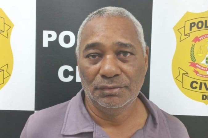 Homem de 64 anos é preso em Sobradinho por estuprar quatro menores -  (crédito: PCDF/Divulgação)