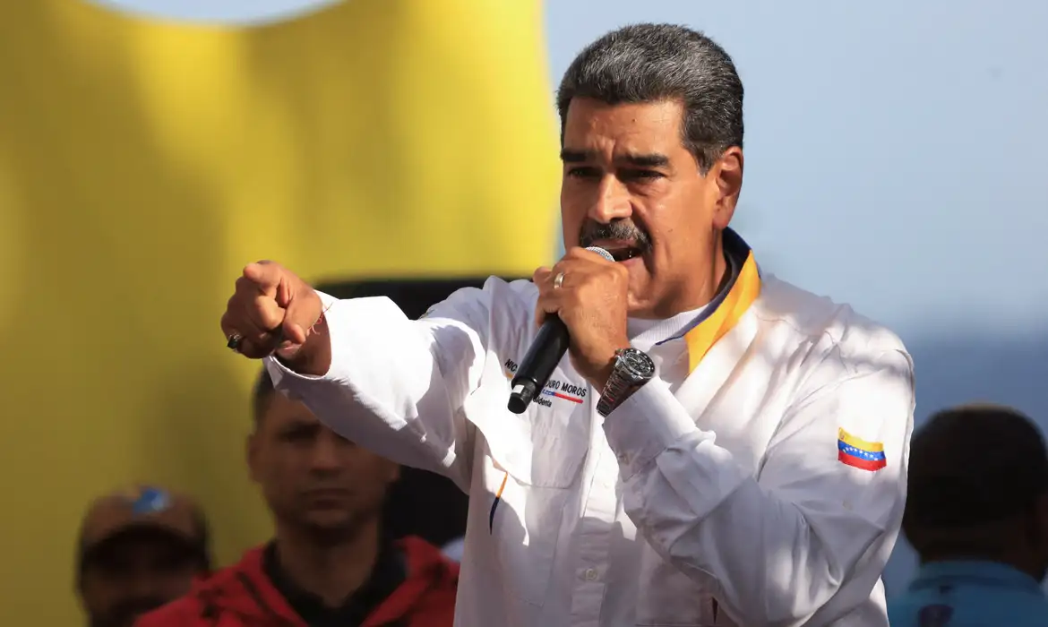 Na última quinta-feira, a Suprema Corte venezuela reconheceu a reeleição de Maduro.  -  (crédito: EBC)