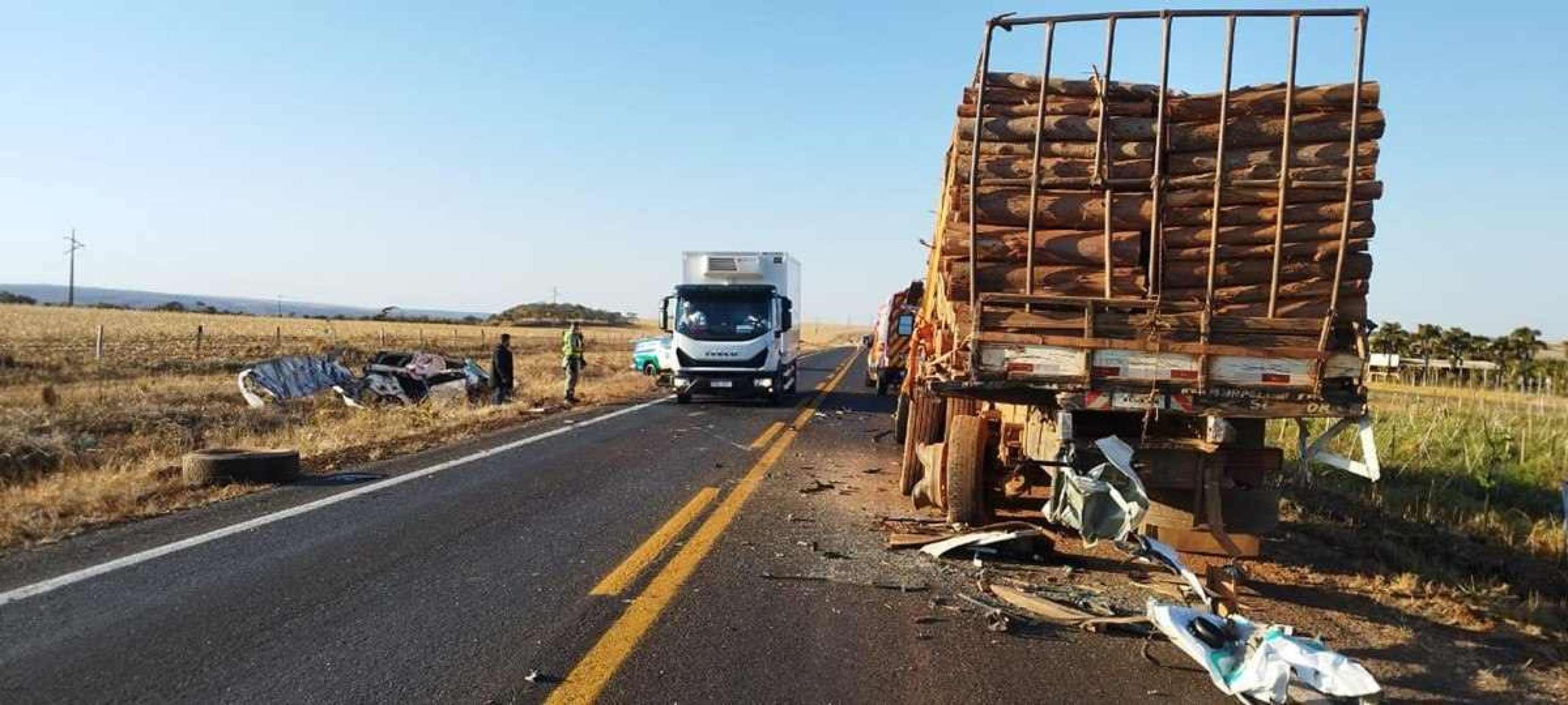 Grávida e marido morrem em acidente perto da Chapada dos Veadeiros