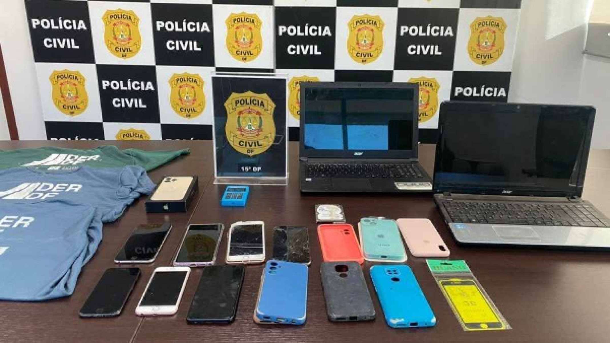 Falso servidor público é preso por vender celulares roubados