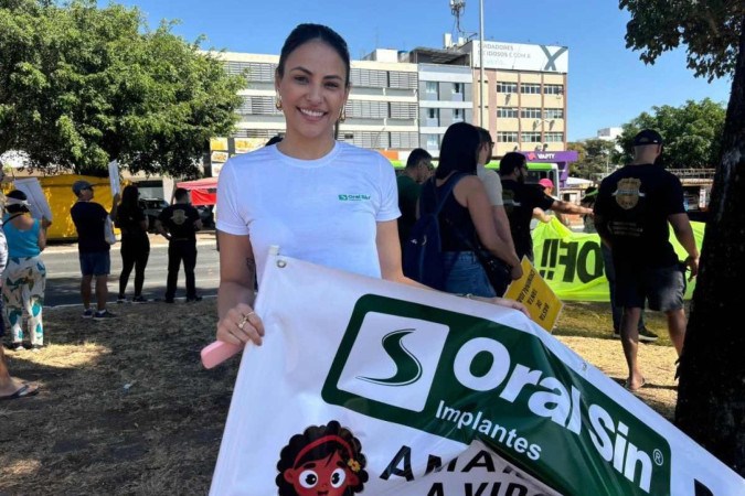 Sâmela Gonçalves reclama de invasões e furtos em sua clínica -  (crédito: Fotos: Letícia Guedes )