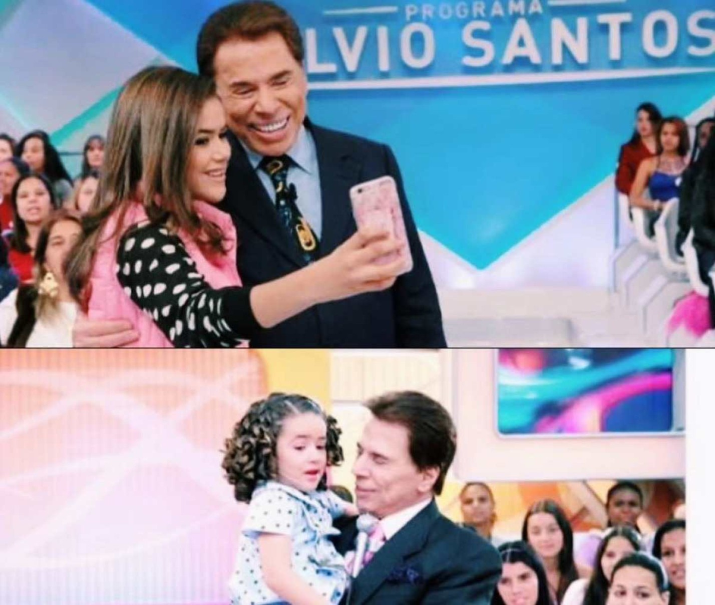 Maísa homenageia Silvio Santos