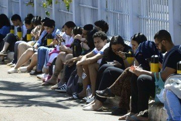  A escolha representa uma mudança, visto que a primeira edição do certame foi conduzida pela Fundação Cesgranrio. A alteração pode sinalizar um aumento no nível de exigência das provas, de acordo com especialistas -  (crédito:  Marcelo Ferreira/CB/D.A Press)
