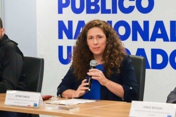 Os detalhes sobre a nova edição do concurso foram explicados pela ministra da Gestão e Inovação na tarde de segunda-feira (28/4) -  (crédito: Mariana Campos/CB)